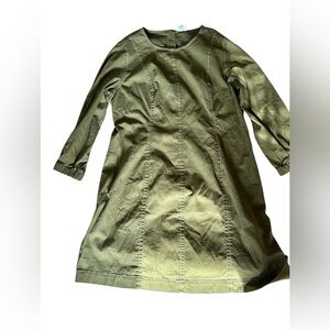 Green Long-Sleeve Dress Size 2XL